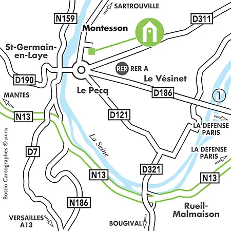 Hotel Campanile - Le Vesinet Montesson